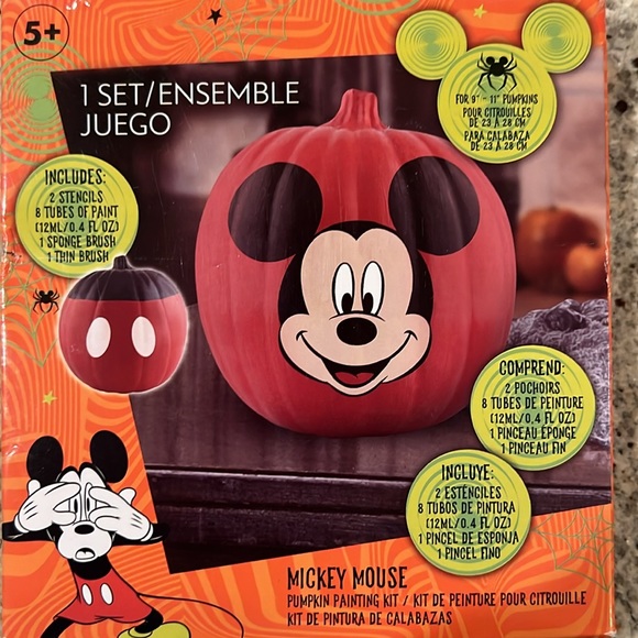 Disney Mickey Mouse Pumpkin Painting Kit - Picture 2 of 4